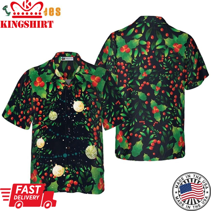 Christmas Tree Pattern Trendy Hawaiian Shirt, Xmas Trendy Hawaiian Shirt Perfect Gifts For Your Loved Ones