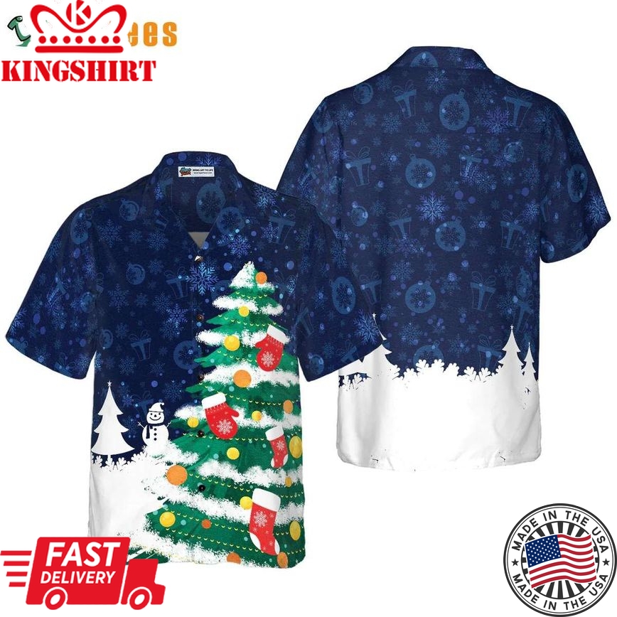 Christmas Tree Trendy Hawaiian Shirt, Xmas Trendy Hawaiian Shirt Perfect Gifts For Your Loved Ones