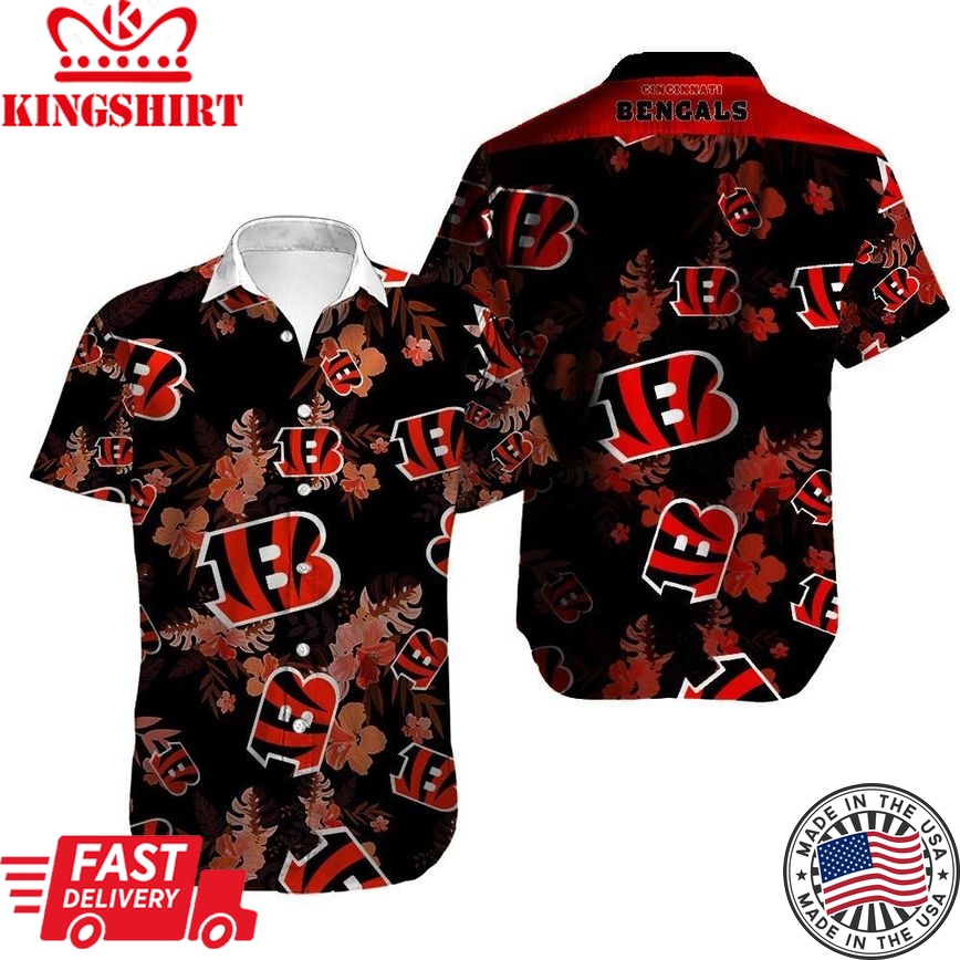 Cincinnati Bengals Limited Edition Hawaiian Shirt Trending Hawaiian Shirts Design 09