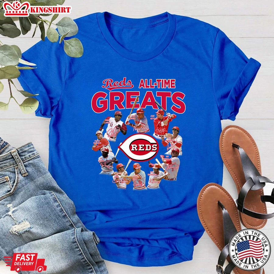 Cincinnati Reds All-Time Greats T-Shirt