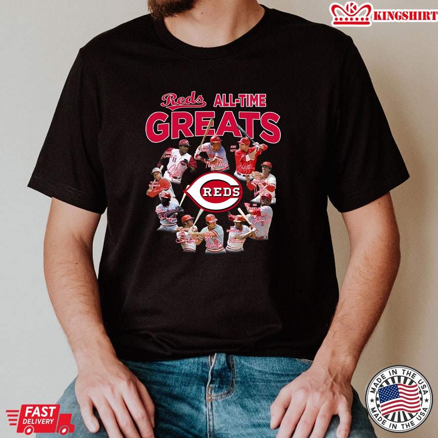 Cincinnati Reds All-Time Greats T-Shirt