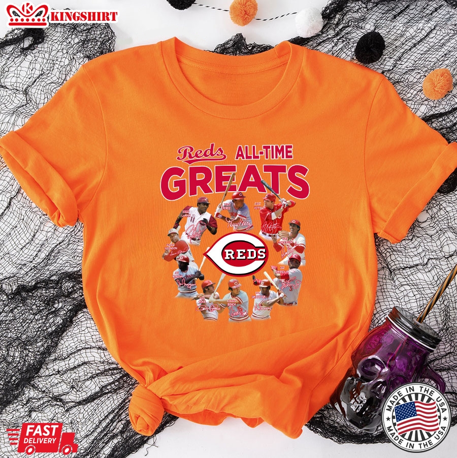 Cincinnati Reds All-Time Greats T-Shirt