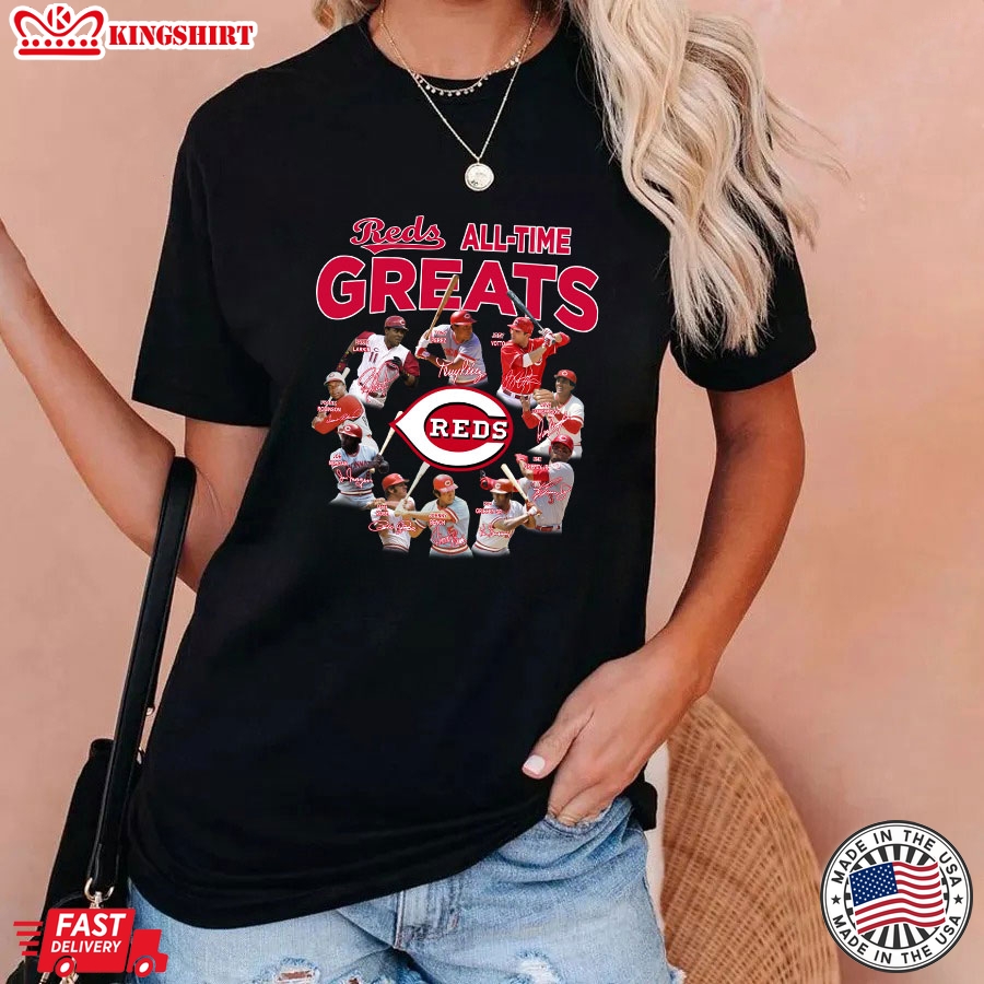 Cincinnati Reds All-Time Greats T-Shirt