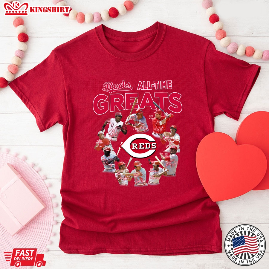 Cincinnati Reds All-Time Greats T-Shirt