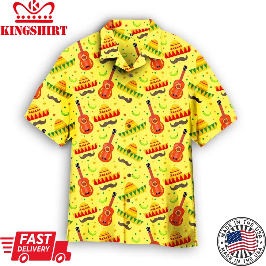 Cinco De Mayo Mexican Trendy Hawaiian Shirt For