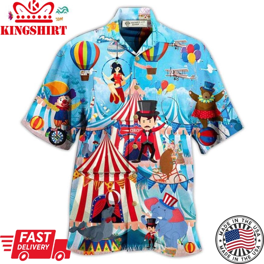 Circus Love Animals Very Much Hawaiian Shirt