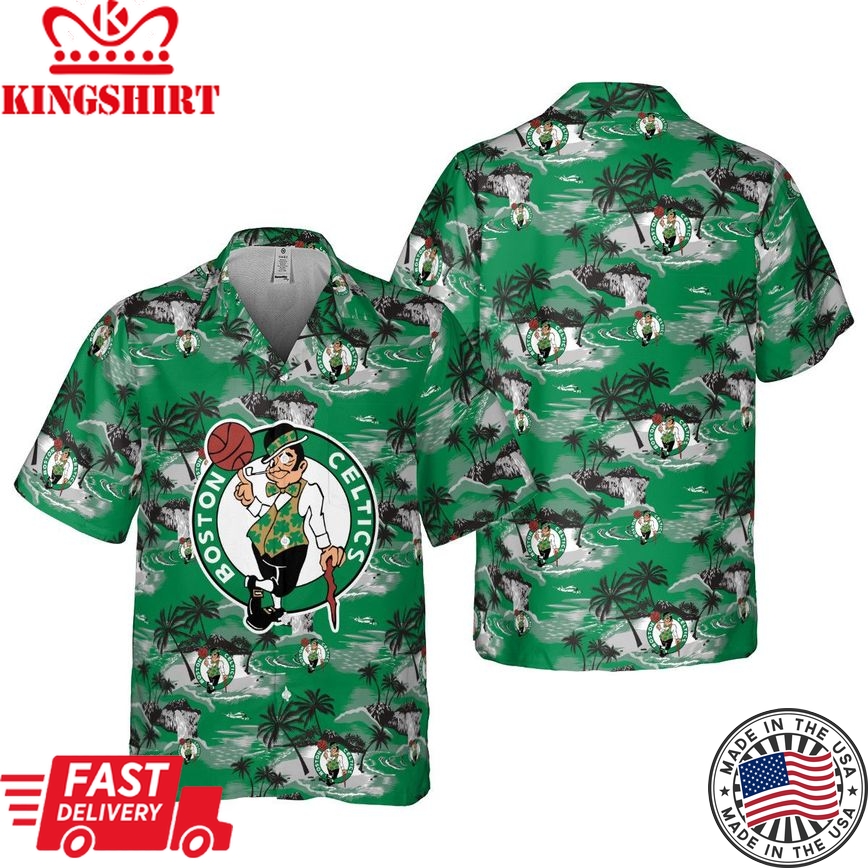 Classic Boston Celtics Signature Tropical Vibe Shirt