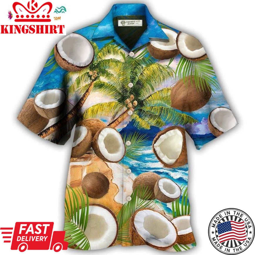 Coconut Lovely Style Hawaiian Shirt