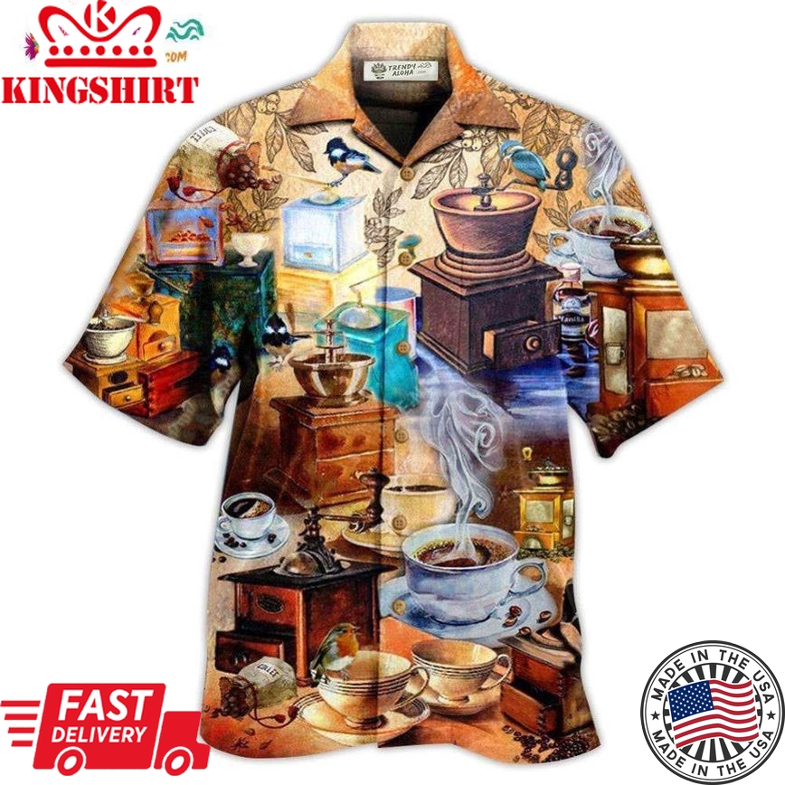 Coffee Good Is A Pleasure Classic Style Hawaiian Shirt