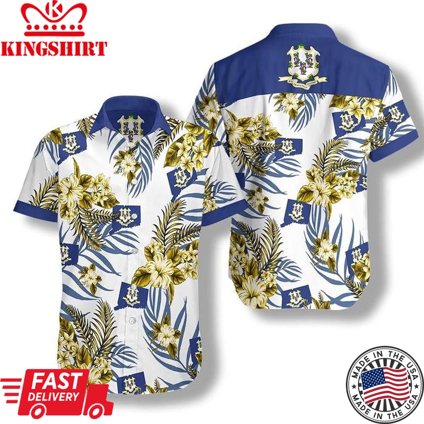 Connecticut Proud Trendy Hawaiian Shirt For