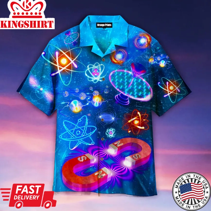 Cool Awesome Physics Lover Trendy Hawaiian Shirt