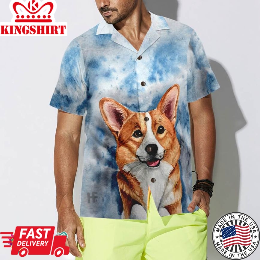 Corgi Is My Life Corgi Hawaiian Shirt, Best Dog Shirt For Men And Women