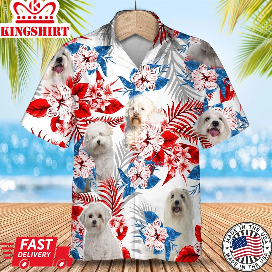 Coton De Tulear Trendy Hawaiian Shirt - Gift For Summer, Summer Aloha Shirt, Trendy Hawaiian Shirt For Men And Women