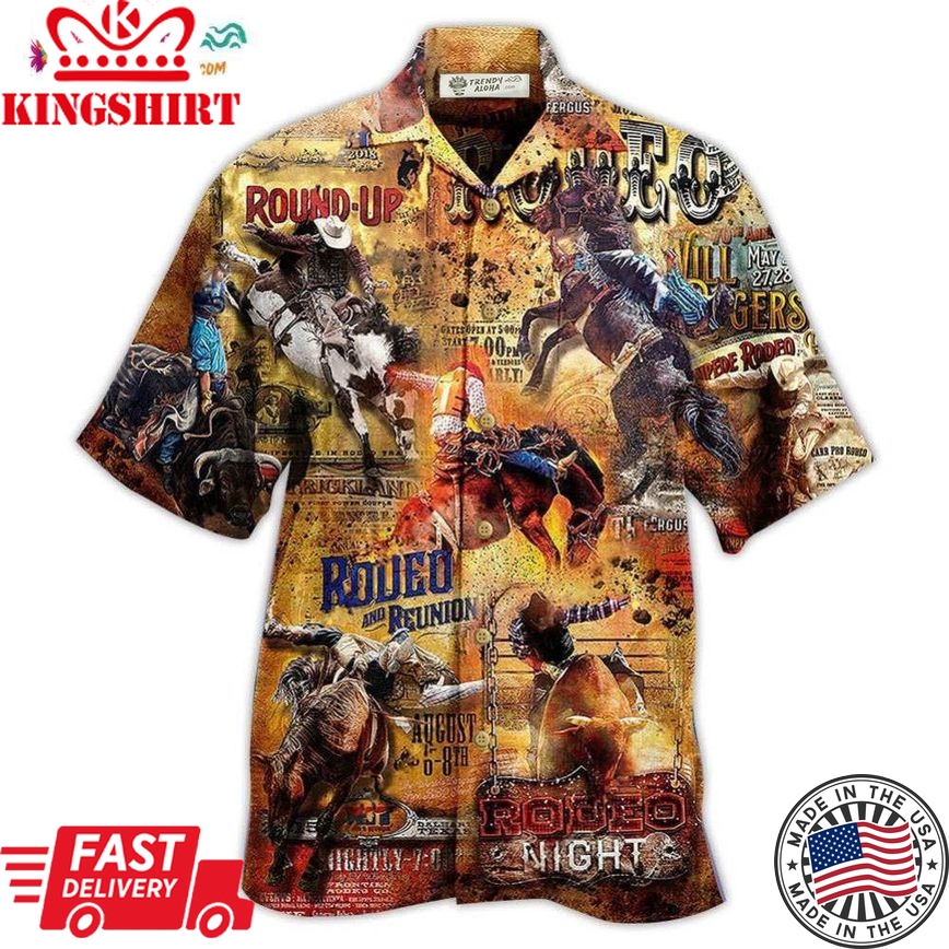 Cowboy Rodeo Is Not Sport It'S Life Hawaiian Shirt