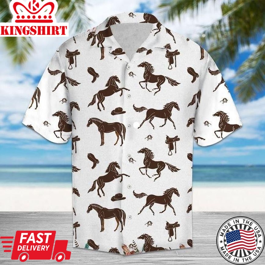 Cowboy Trendy Hawaiian Shirt