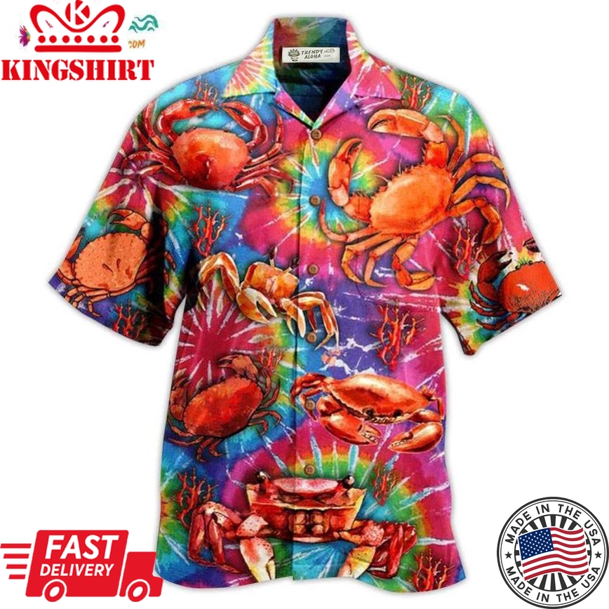 Crab Red Love It Forever Hawaiian Shirt