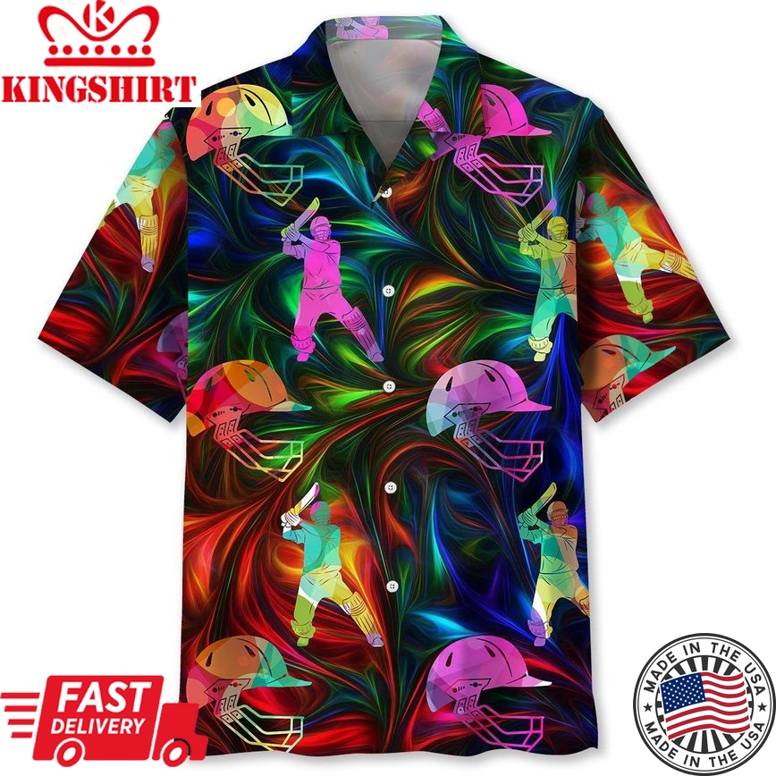 Cricket Color Trendy Hawaiian Shirt