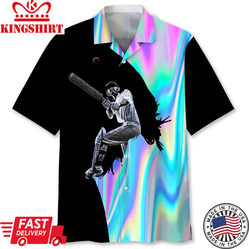 Cricket Liquid Metal Hawaii Shirt