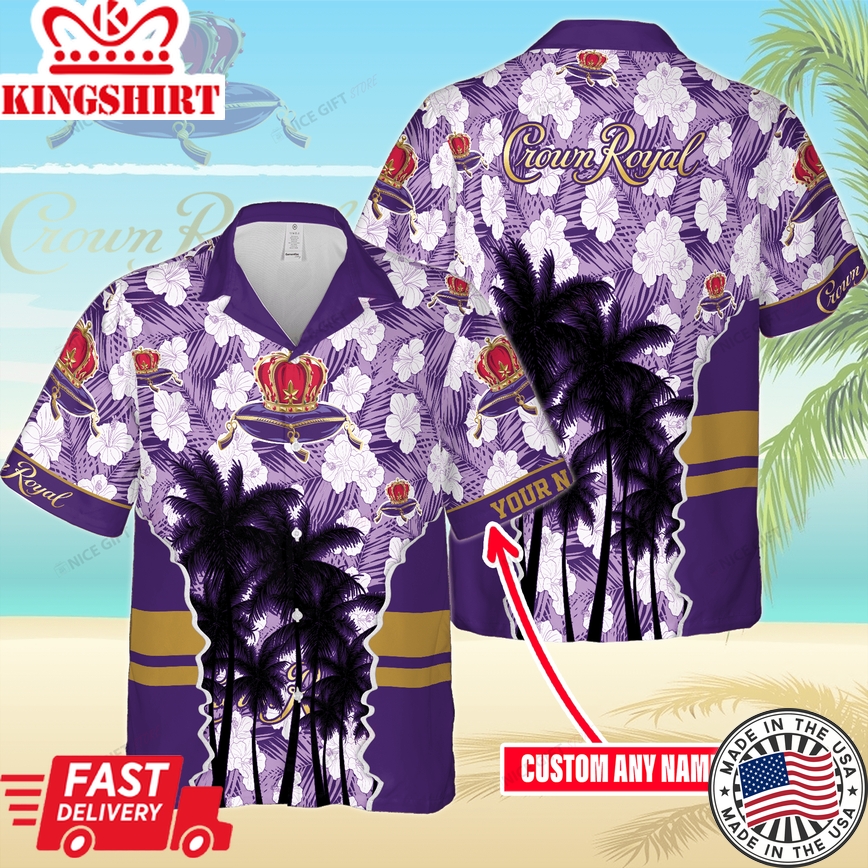 Crown Royal Customized Hawaiian Fashion Shirt