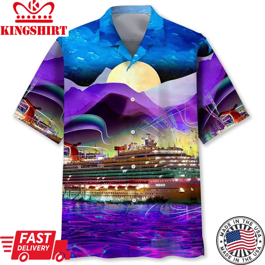 Cruise Color Trendy Hawaiian Shirt