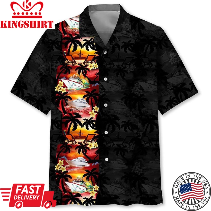 Cruise Flower Trendy Hawaiian Shirt