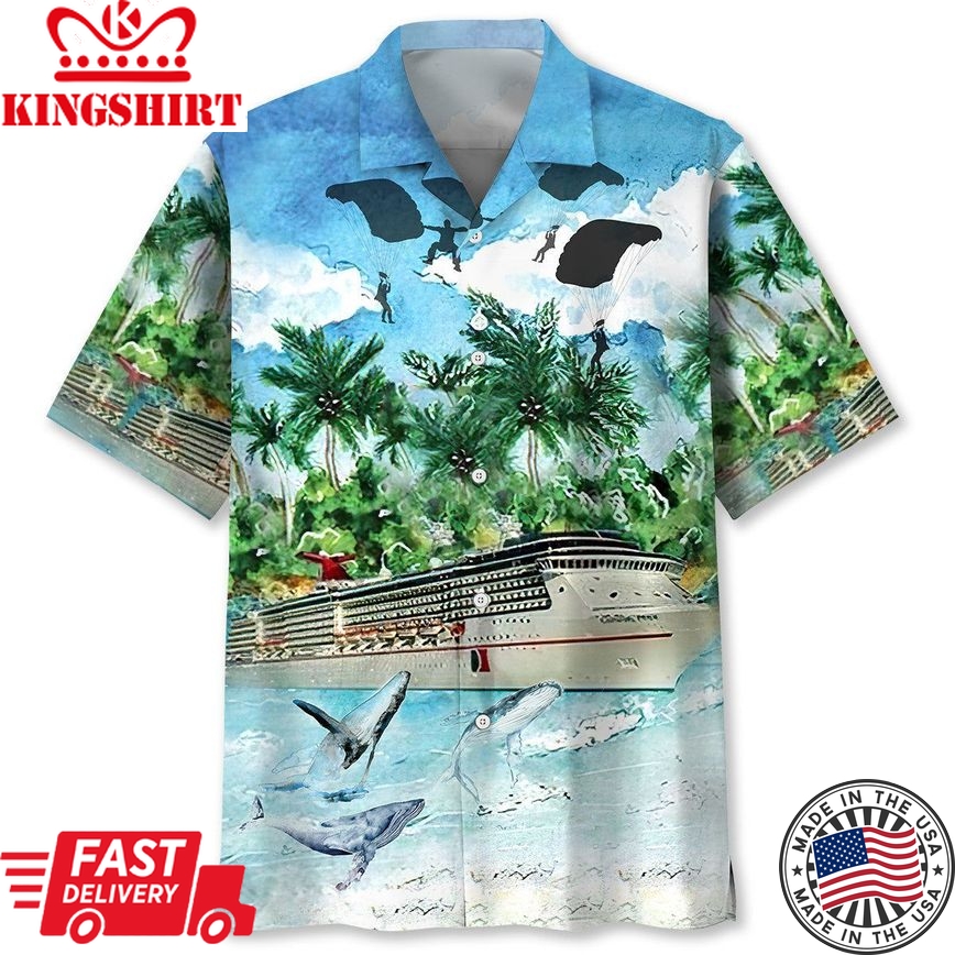 Cruise Ocean Trendy Hawaiian Shirt