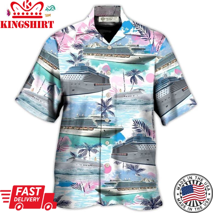 Cruising Beach Tropical Vibe Hawaiian Shirt