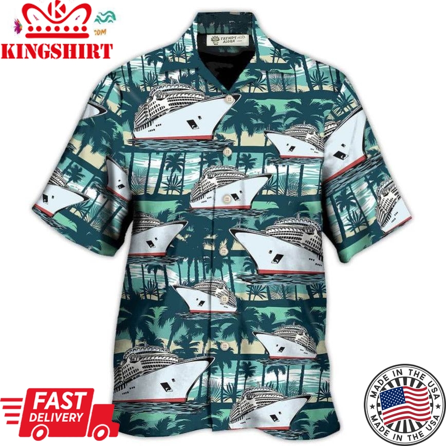 Cruising Tropical Hawaii Life Hawaiian Shirt