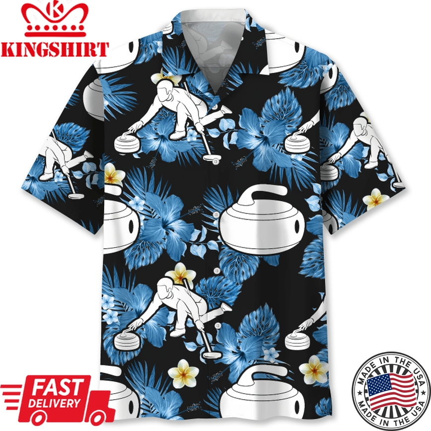 Curling Nature Hawaii Shirt