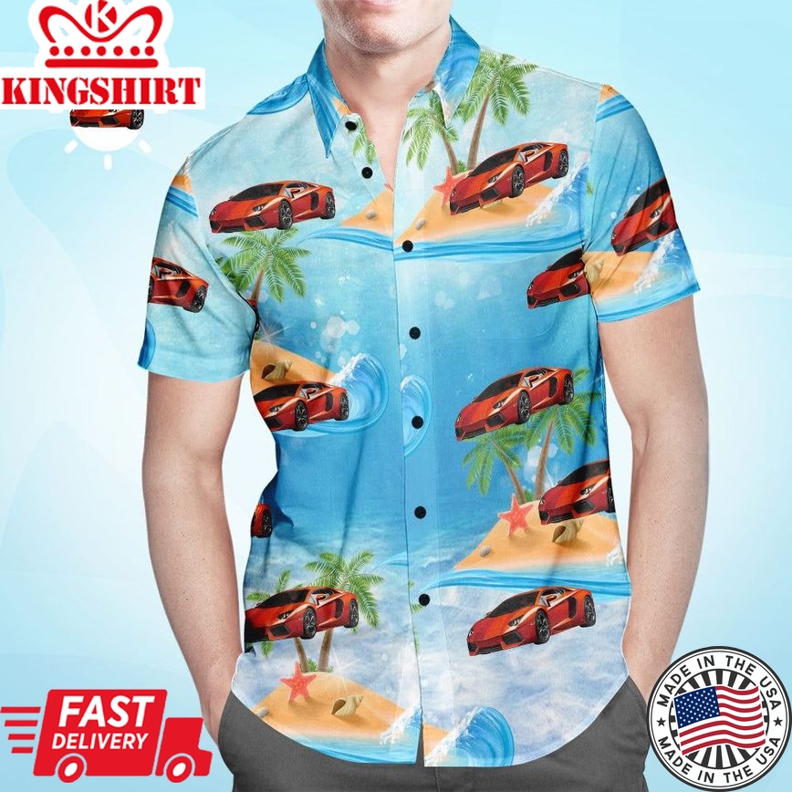 Custom Face Hawaiian Shirt Gifts For Men Classic Car Shirt