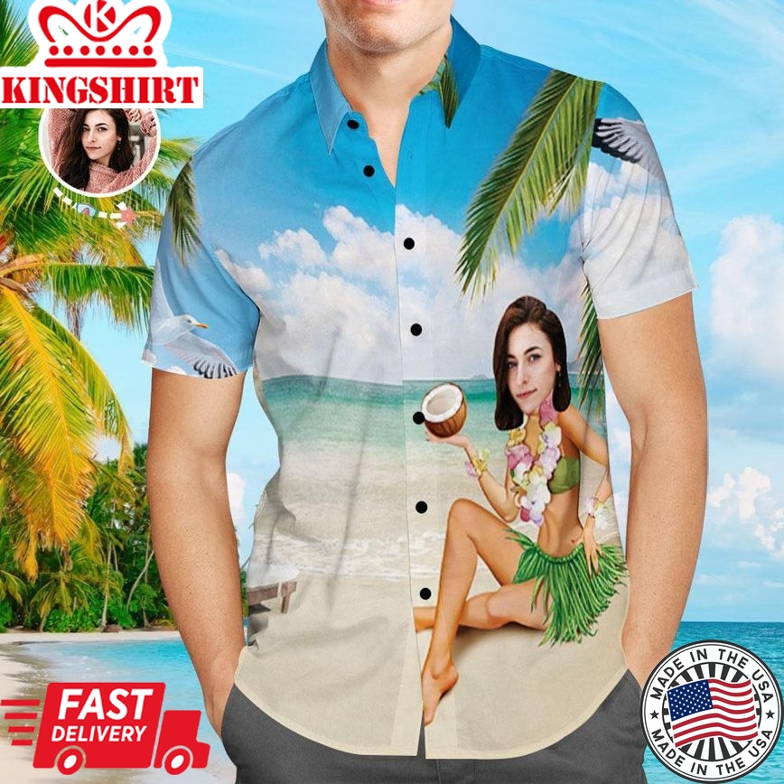 Custom Hawaiian Shirts Women Sexy Body Aloha Beach Shirt For Men