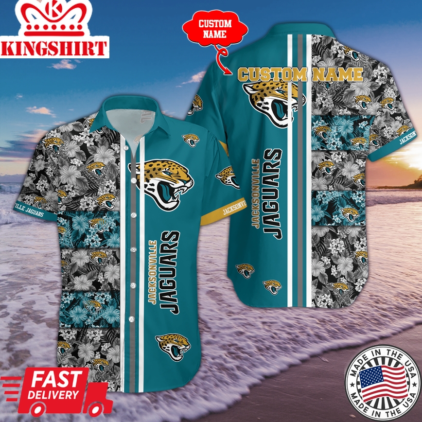 Custom Jacksonville Jaguars NFL Hawaiian Shirt