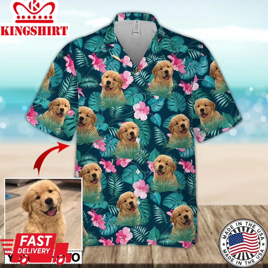 Custom Photofunny Dog Hawaiian Shirt