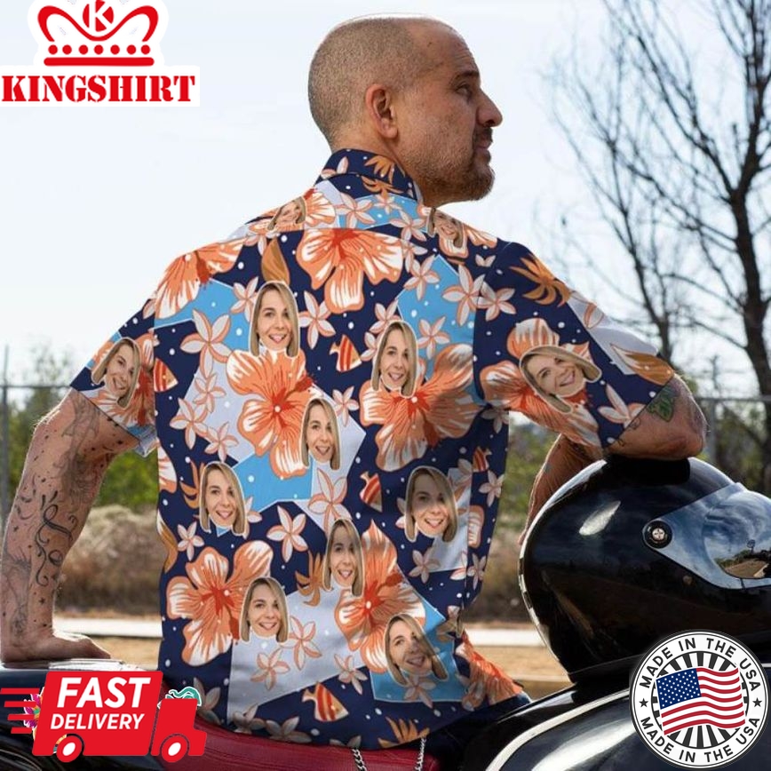 Custom Trending Hawaiian Shirts Hawaiian Shirts Flower Style Design Aloha Beach Shirt For Men