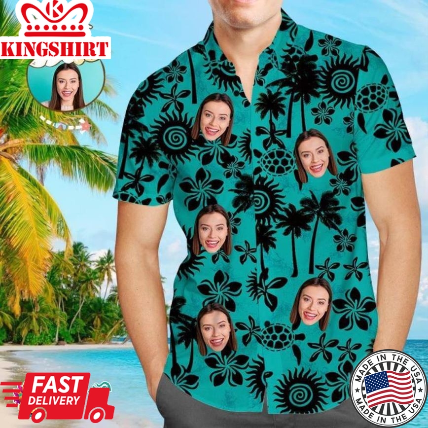 Custom Trending Hawaiian Shirts Hawaiian Shirts Sea Turtle Personalized Aloha Beach Shirt For Men