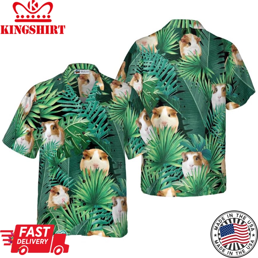 Cute Guinea Pig V2 Hawaiian Shirt