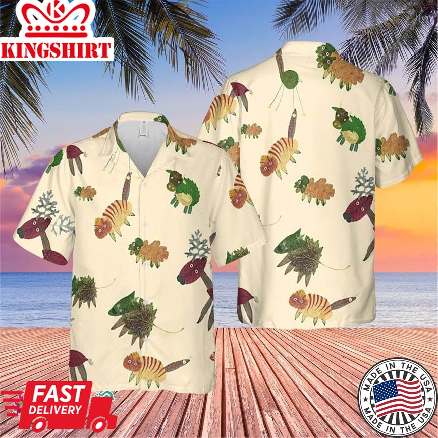 Cute Winter Animal Hawaiian Trending Hawaiian Shirt, Summer Vacation Hawaiian Shirt