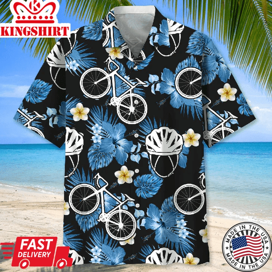 Cycling Nature Trendy Hawaiian Shirt For