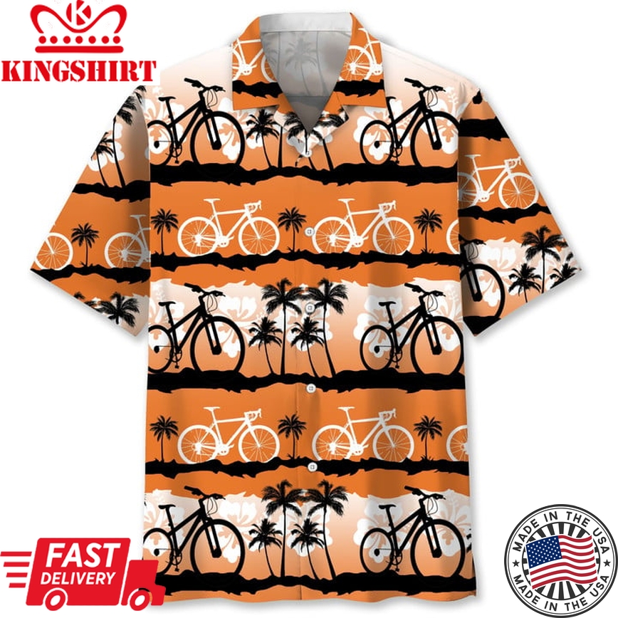 Cycling Sunset Hawaii Shirt