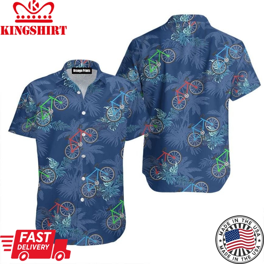 Cycling Trendy Hawaiian Shirt