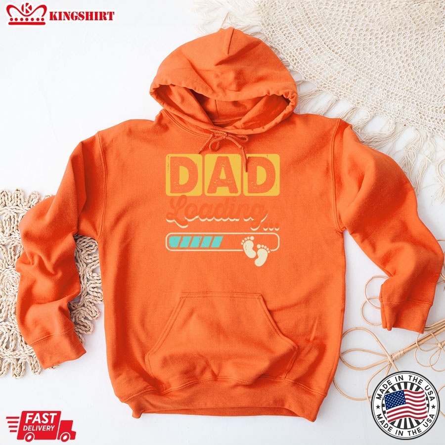 Dad Loading Baby Announcement Father's Day Hoodie