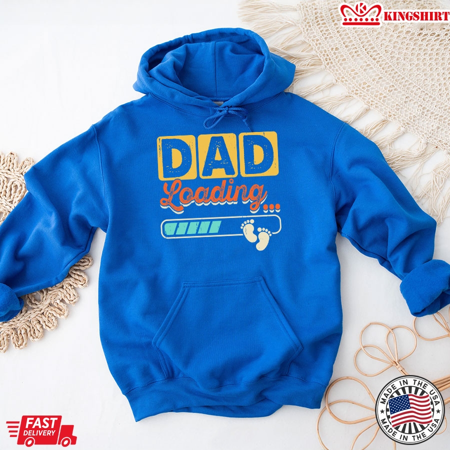 Dad Loading Baby Announcement Father's Day Hoodie