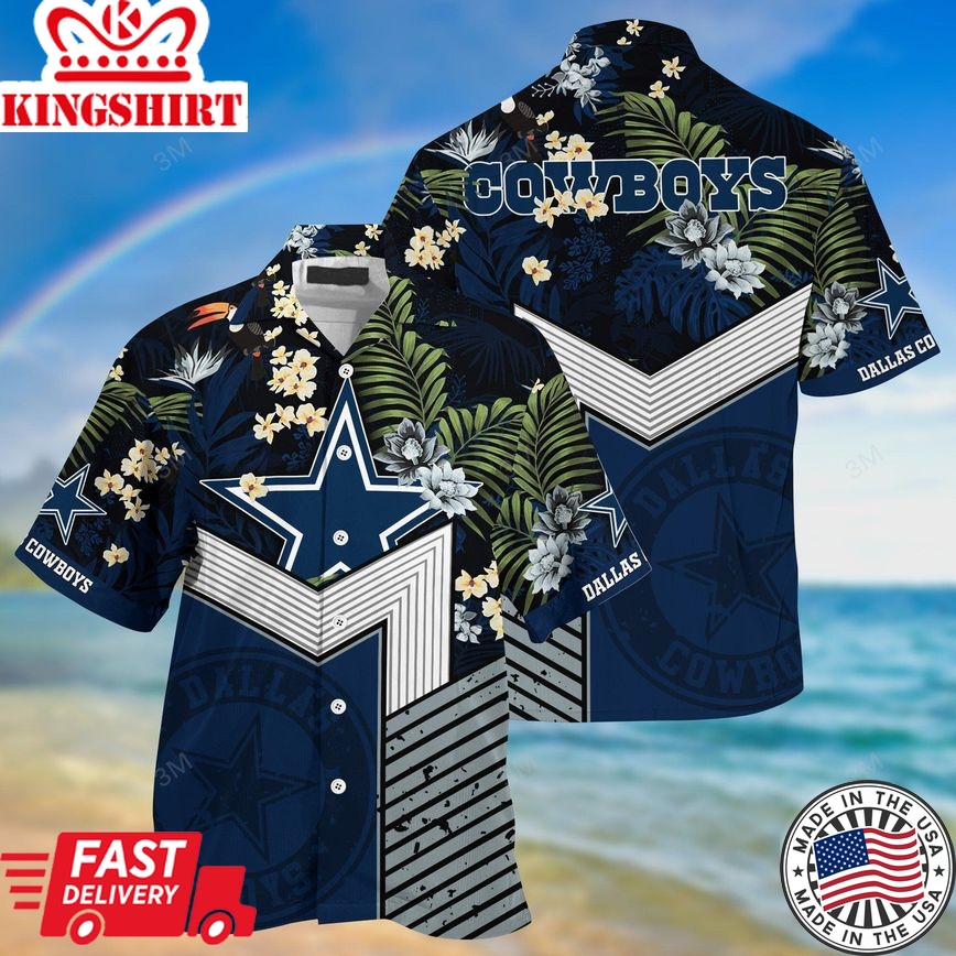 Dallas Cowboys NFL Hawaiian Shirt And Shorts