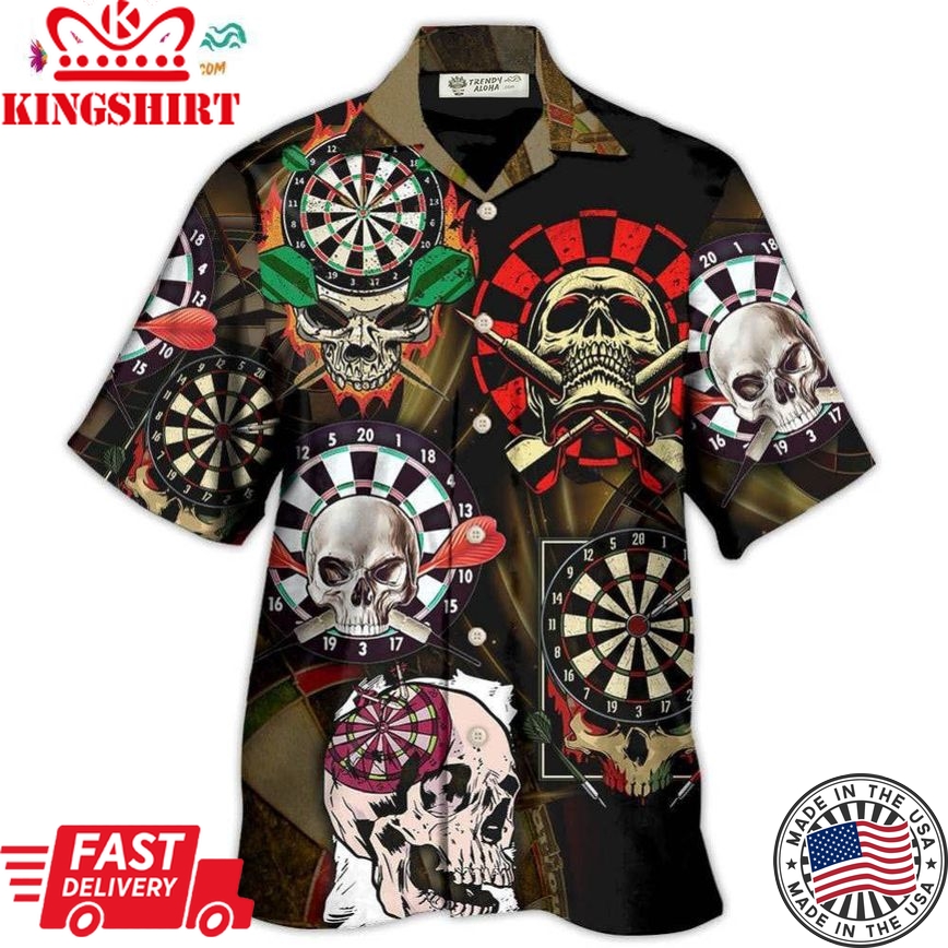 Dart Skull Killer Dart Hawaiian Shirt