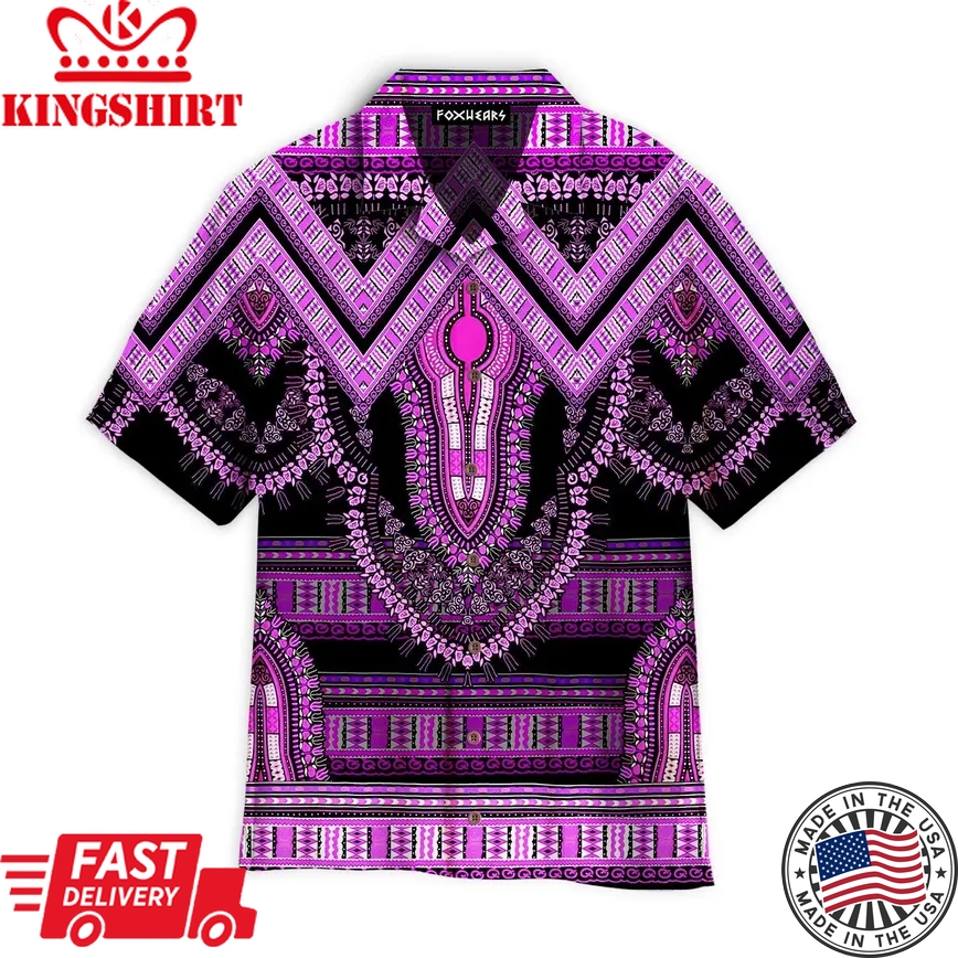 Dashiki Traditional African Aloha Trendy Hawaiian Shirts