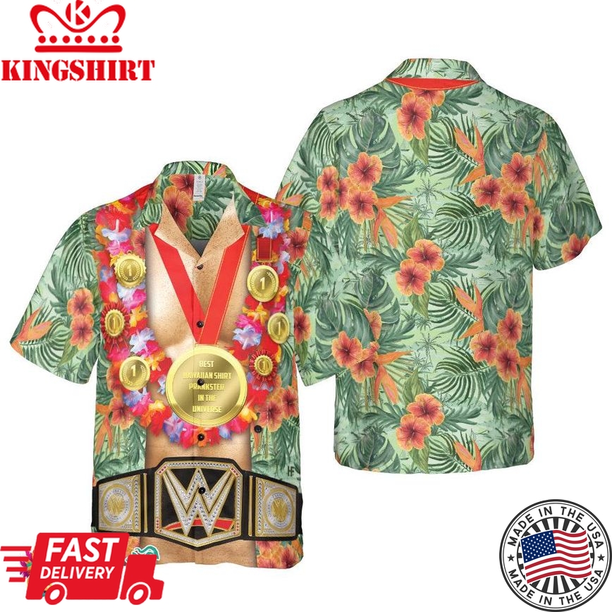 David White Hawaiian Shirt