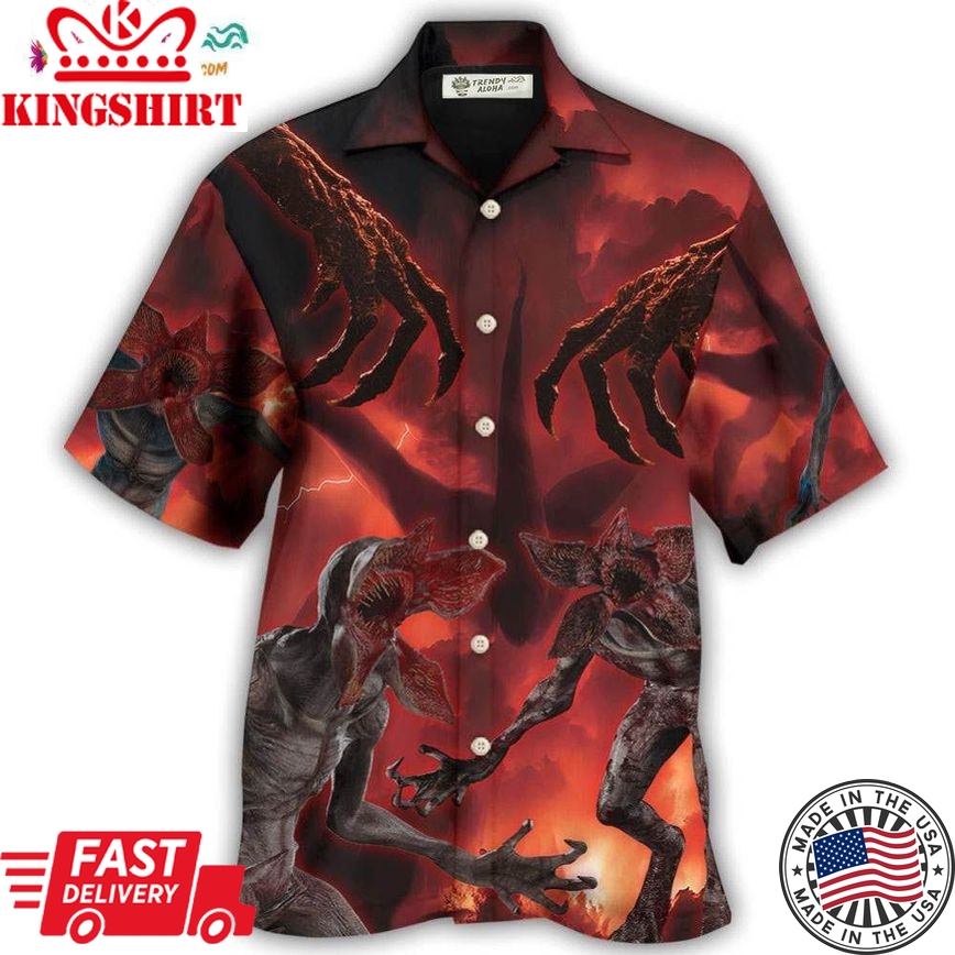 Demogorgon Scary Monster Universe Hawaiian Shirt