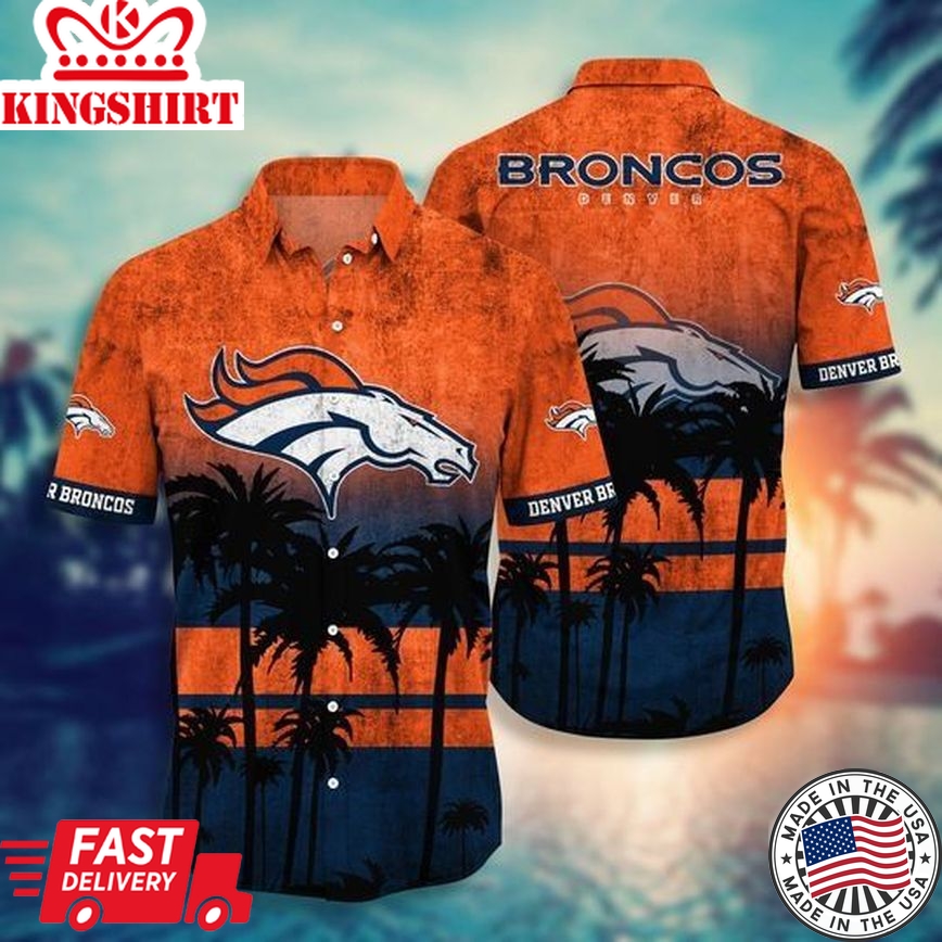 Denver Broncos NFL Hawaii Shirt Short