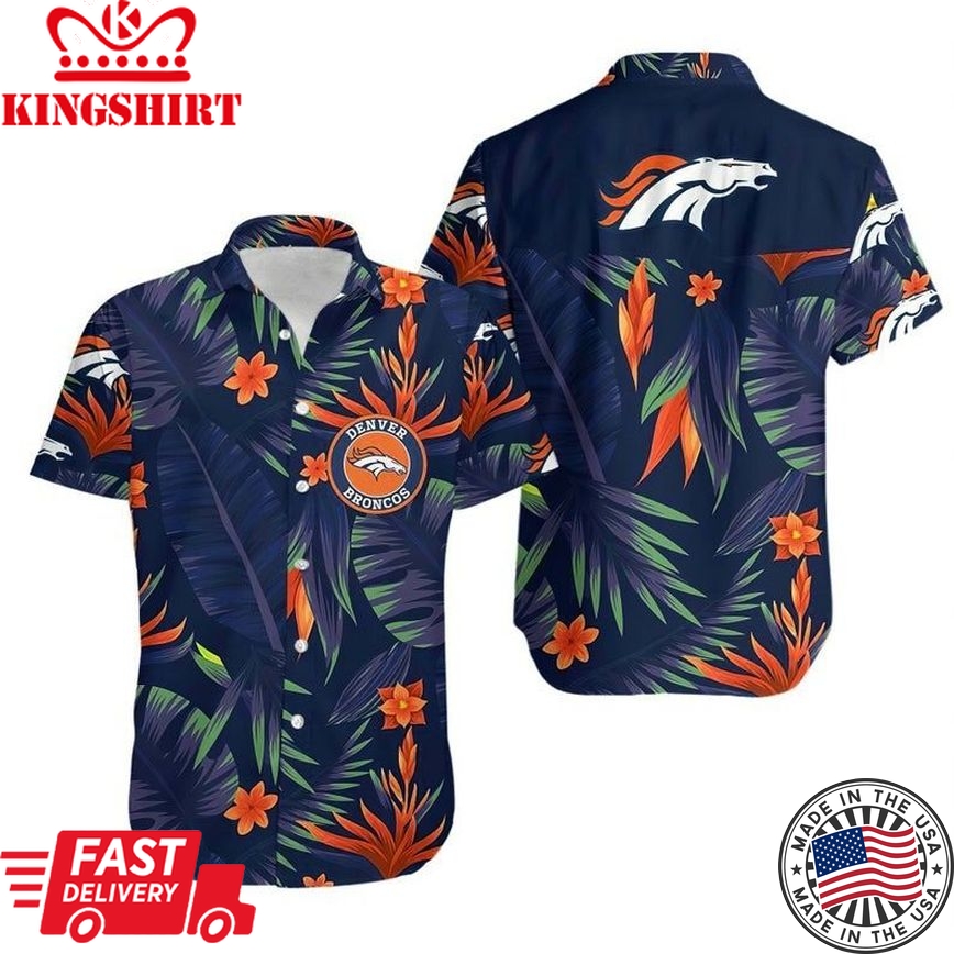 Denver Broncos NFL Hawaiian Shirt For Fans