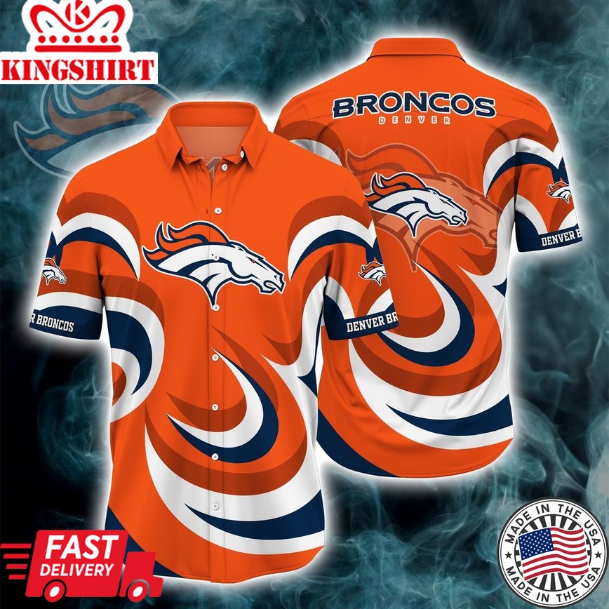 Denver Broncos NFL Hawaiian Shirt Gift For Fans 01